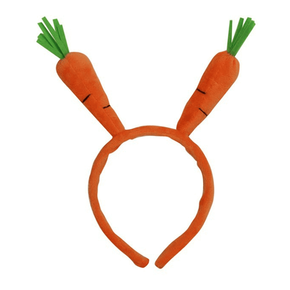 Gisela Graham Carrot Fabric Headband